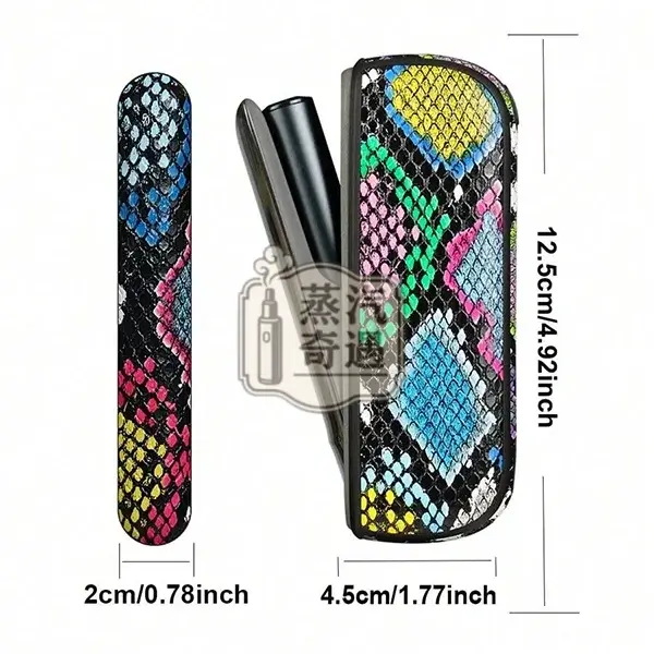 【蛇皮紋4色現貨】IQOS ILUMA/ILUMA I皮革保護殼兩件套|門蓋+主機殼|雙材質防摔防刮|輕薄便攜:圖片 10