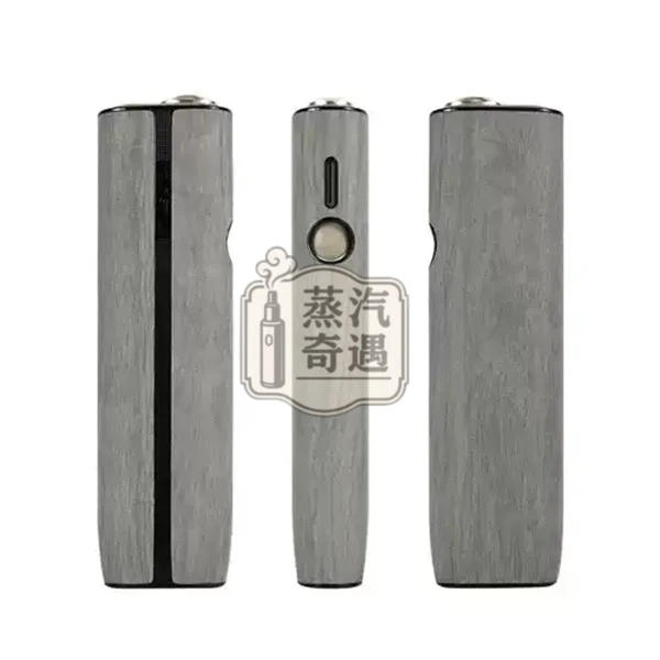 【黑色/灰色/棕色/紅色】IQOS ILUMA ONE保護套 IQOS ONE 6/7代專用木紋皮革防震|纖薄防指紋・免拆殼充電