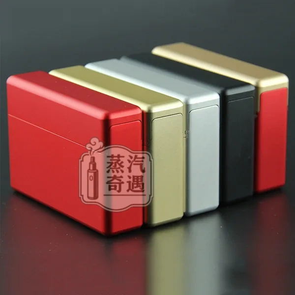 【5色現貨】TEREA 鋁合金收納盒 18 支裝|IQOS 加熱菸防摔防壓防水防潮金屬菸盒|磁吸滑蓋款